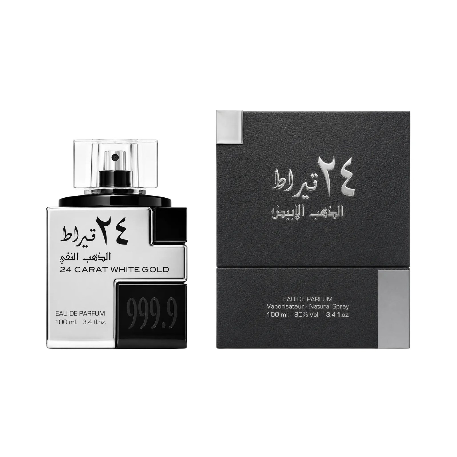 24 Carat White Gold Lattafa Eau de Parfum 100 ml - Imagen 2
