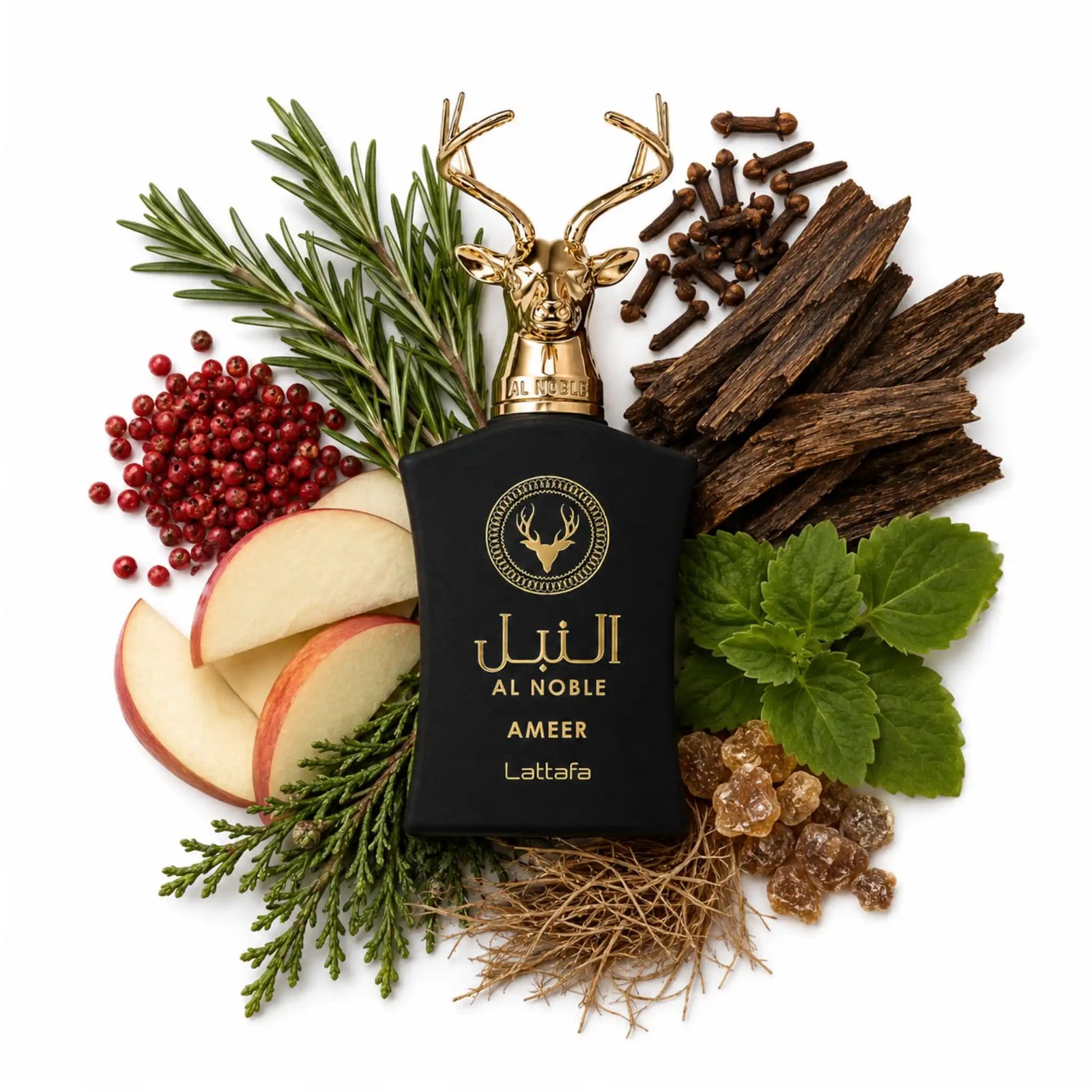 Al Noble Ameer Lattafa Eau de Parfum 100 ml - Imagen 3