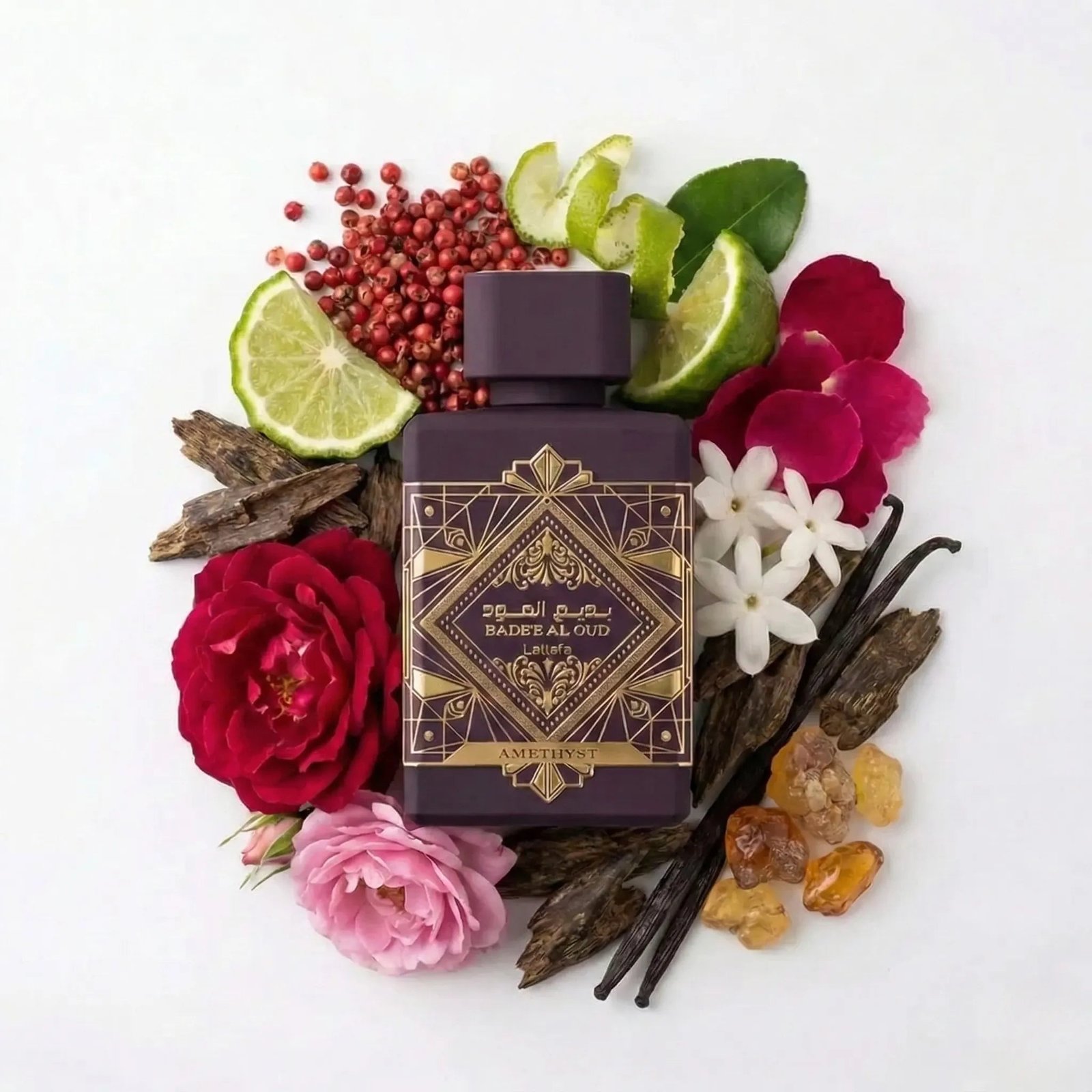 Bade'e Al Oud Amethyst Lattafa Eau de Parfum 100ML - Imagen 3