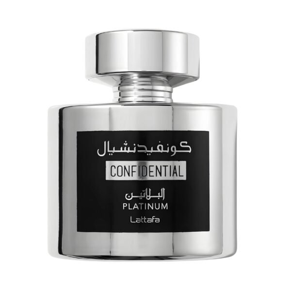Confidential Platinum Lattafa Eau de Parfum 100ML
