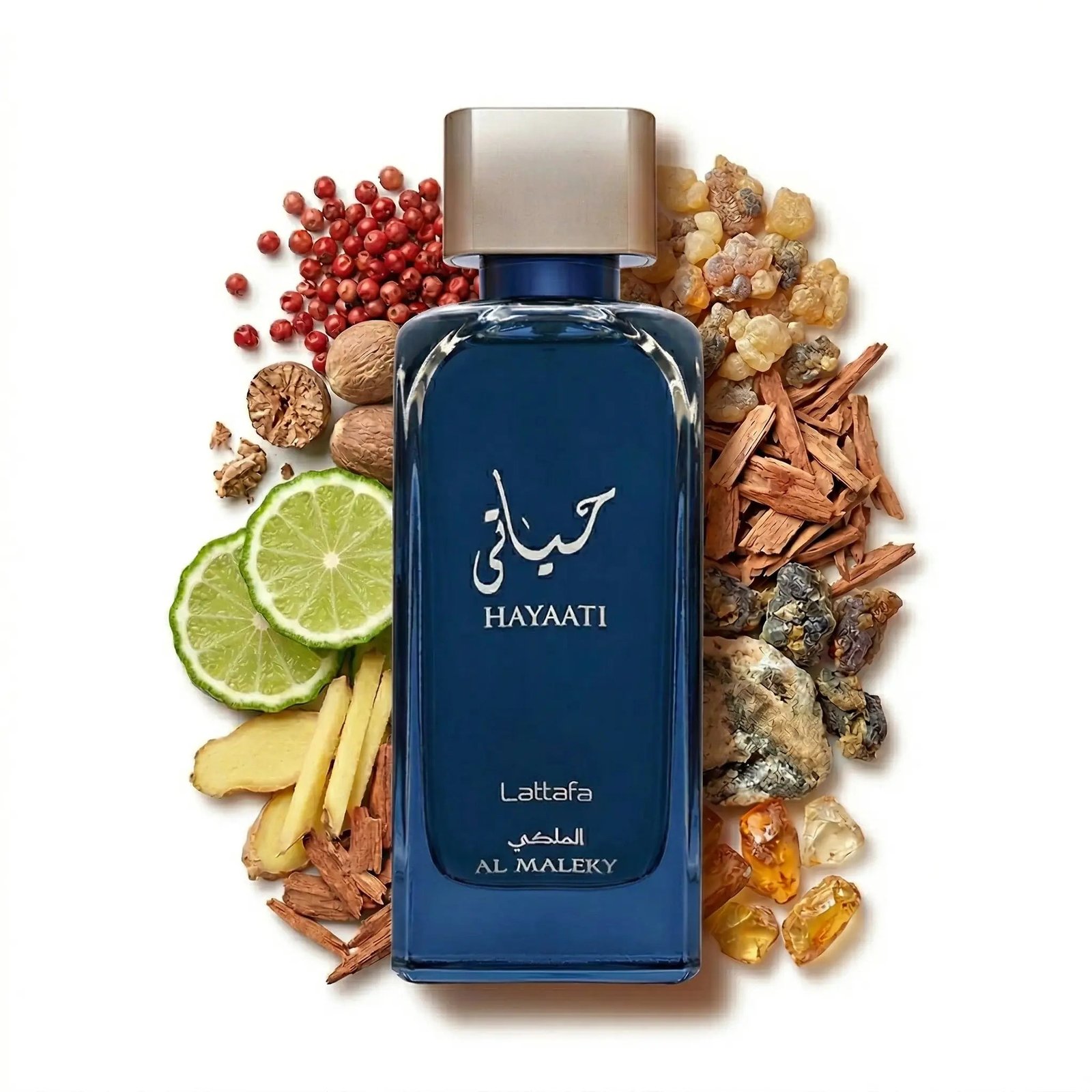 Hayaati Al Maleky Lattafa Eau de Parfum 100ML - Imagen 2