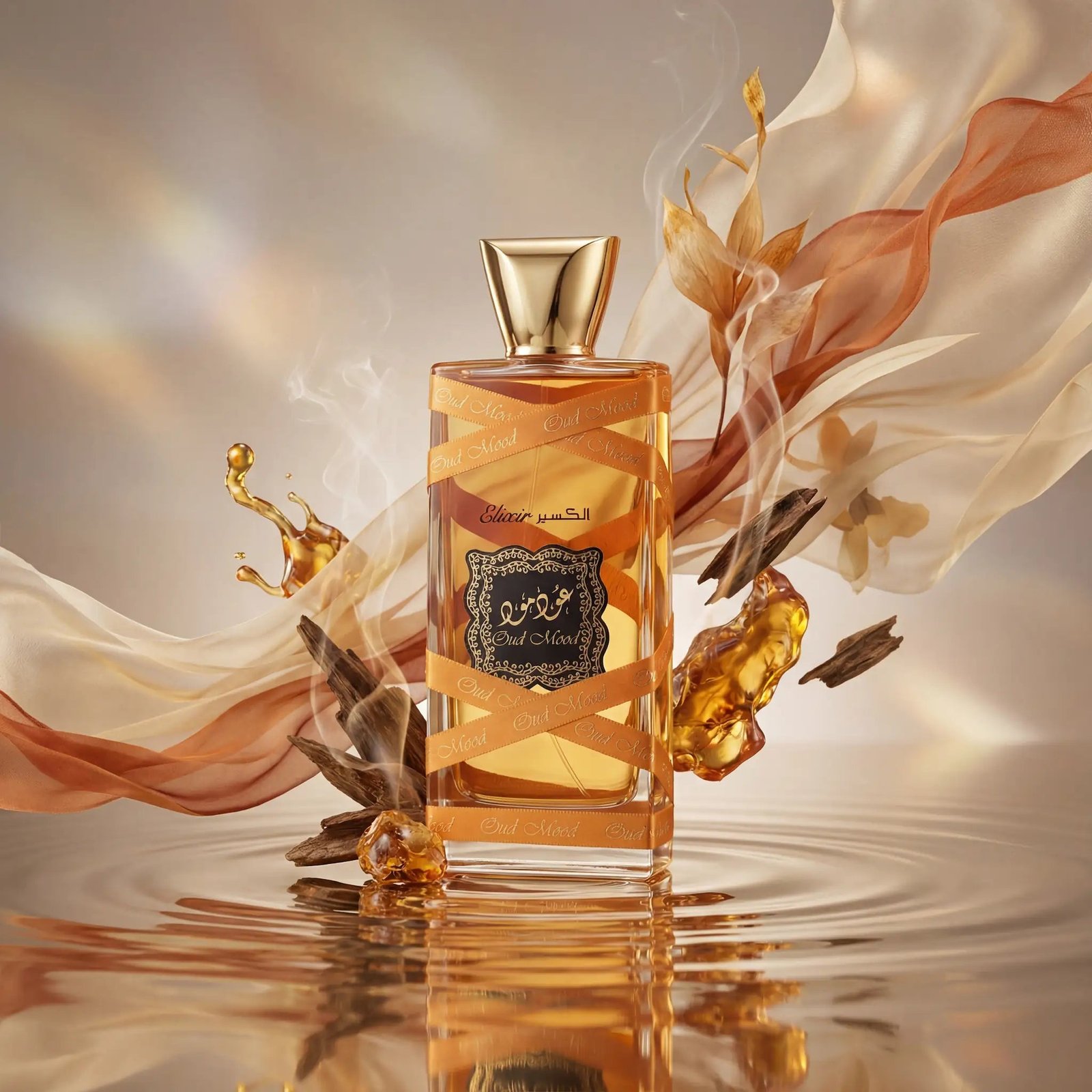 Oud Mood Elixir Lattafa Eau de Parfum 100 ml - Imagen 3