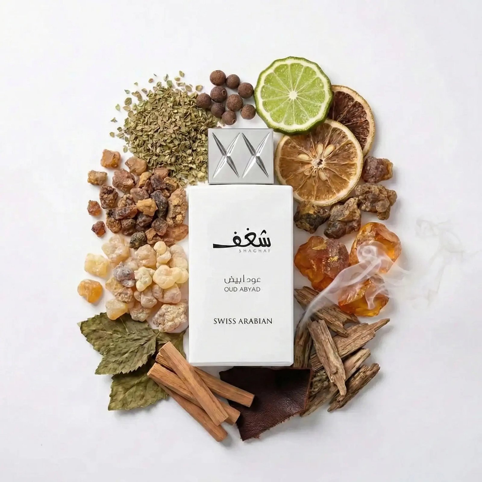 Shaghaf Oud Abyad Swiss Arabian Eau de Parfum 75ML - Imagen 3