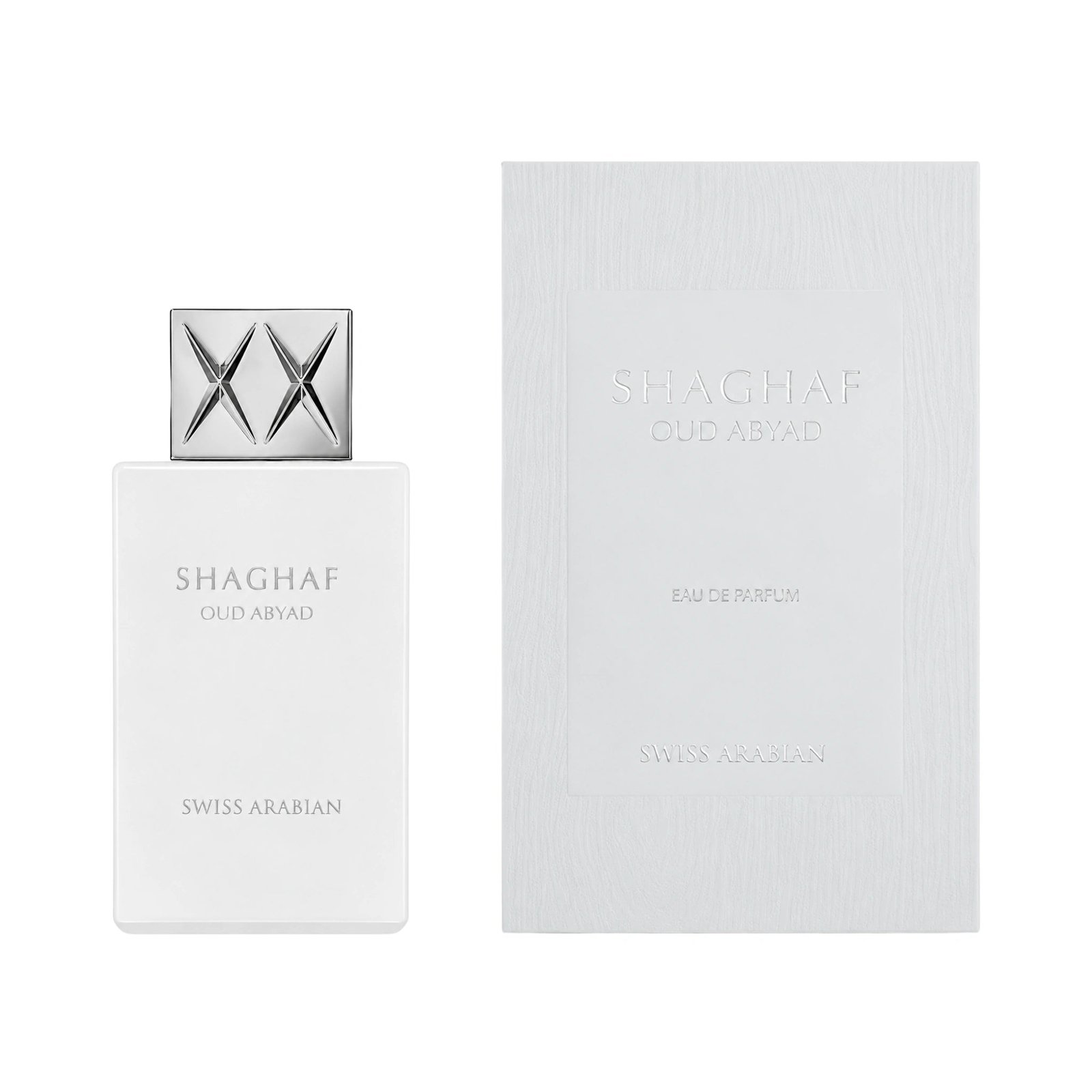 Shaghaf Oud Abyad Swiss Arabian Eau de Parfum 75ML - Imagen 2