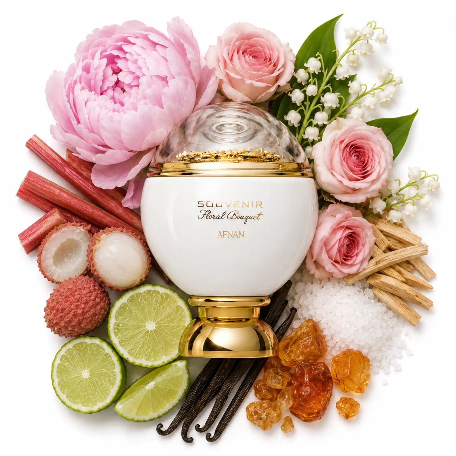 Souvenir Floral Bouquet Afnan Eau de Parfum 100 ml - Imagen 3